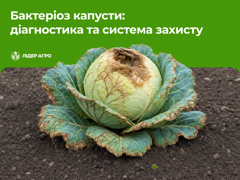 Бактеріоз капусти: зараження, умови розвитку та система захисту